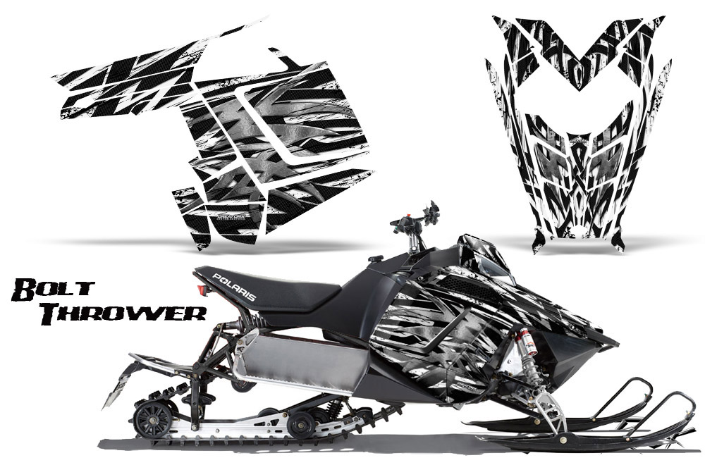 Polaris Rush Graphics Kit Bolt Thrower White BB